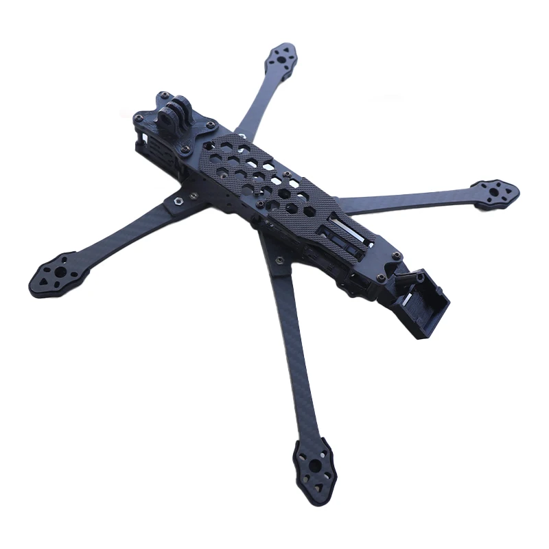 Drone Kit Fpv - HSKRC AK DC 7 بوصة ألياف