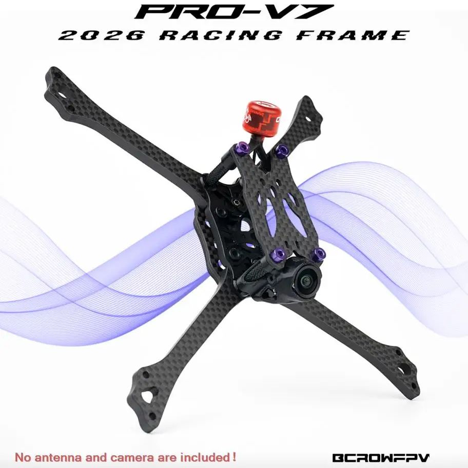 Drone Kit Octocopter - BCROWFPV PRO-V7 طقم إطارات طائرة السباق