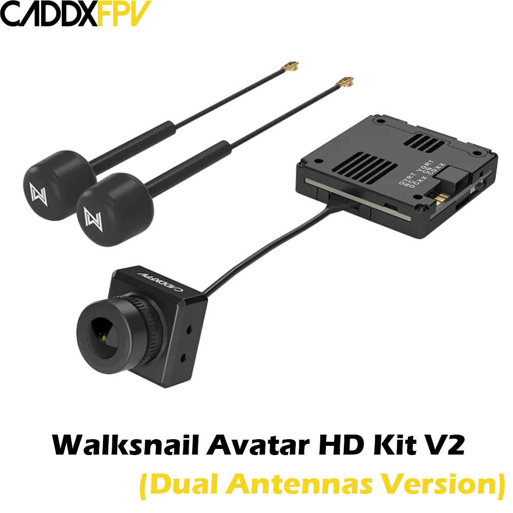 طقم Caddx Walksnail Avatar HD  - مراجعة Drone Kit Build Yourself وسعره