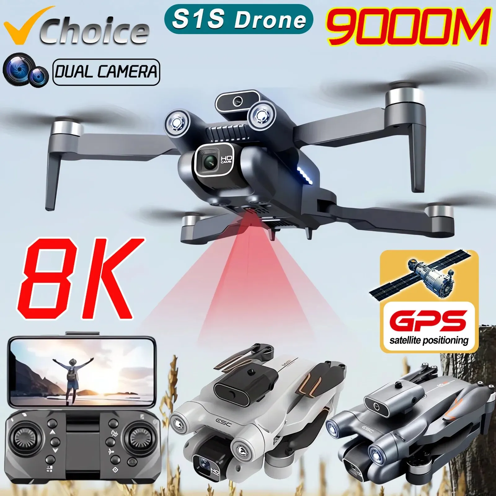 طائرة بدون طيار احترافية بدون  - مراجعة Drone Kit Professional وسعره