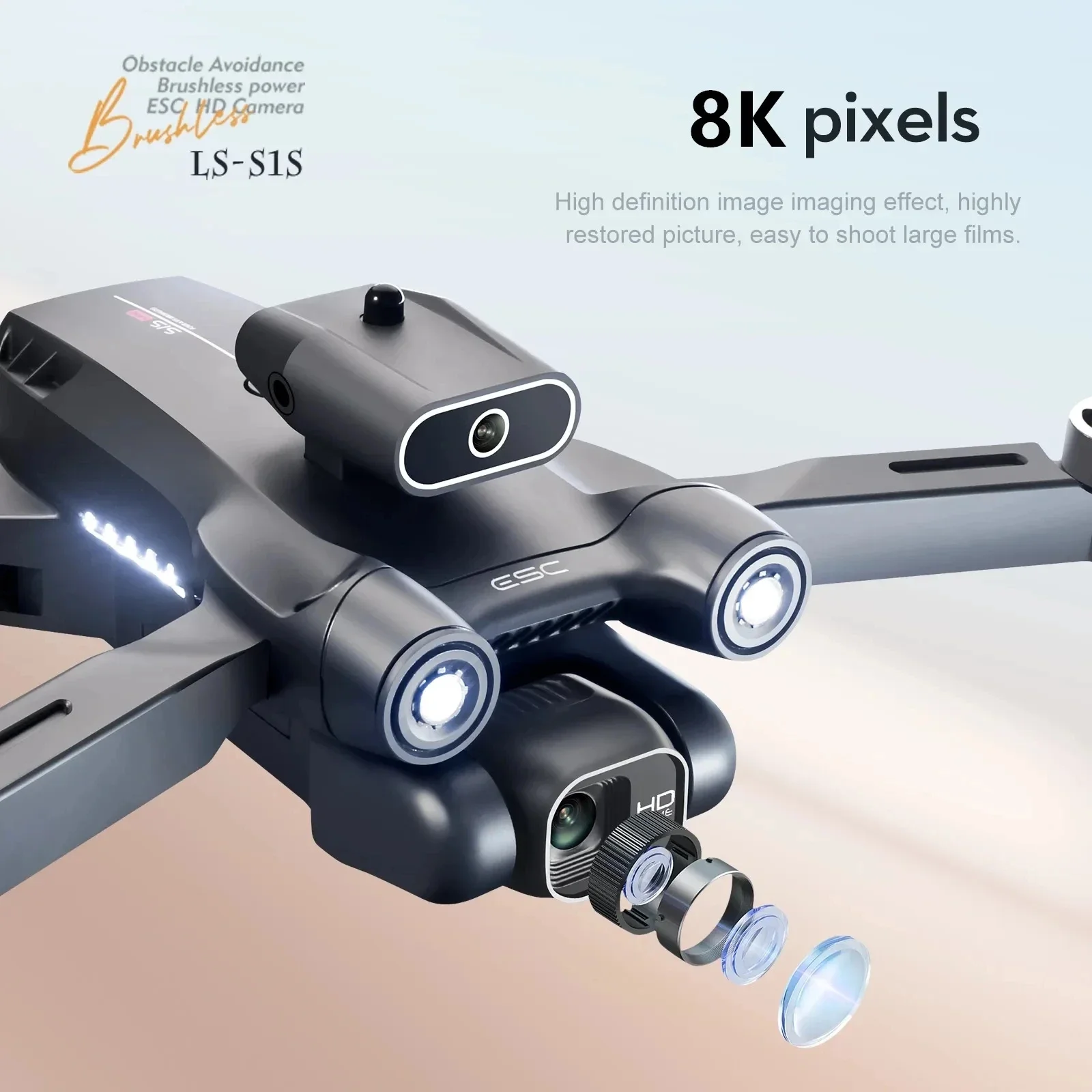 طائرة بدون طيار احترافية بدون  - مراجعة Drone Kit Professional وسعره