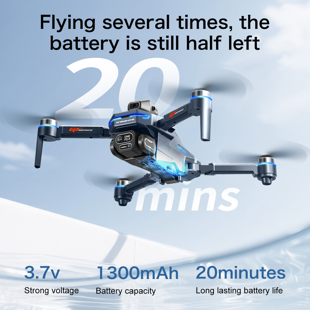 طائرة لينوفو GT8 بدون طيار احت - مراجعة Drone Kit Professional وسعره