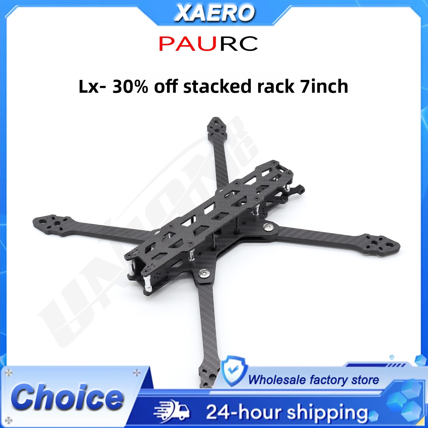إطار PAURC LX-7 قابل للطي مقاس - مراجعة Drone Kit Octocopter وسعره