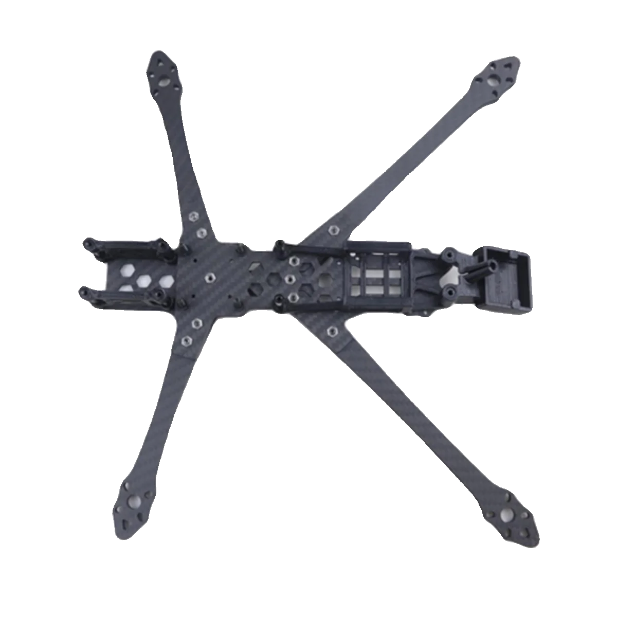HSKRC AK DC 7 بوصة ألياف الكرب - مراجعة Drone Kit Fpv وسعره