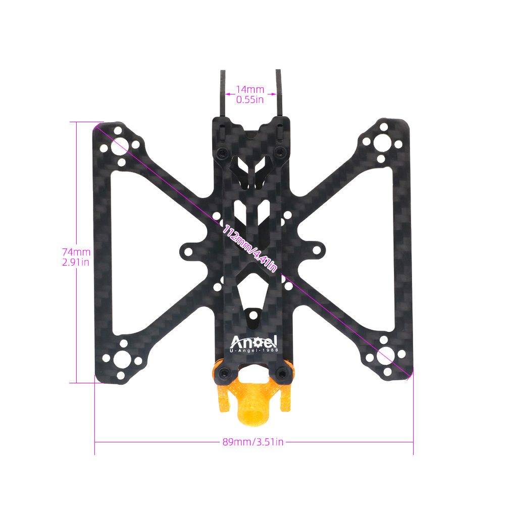 طقم إطار Angel20 مقاس 2 بوصة ل - مراجعة Drone Kit Build Yourself وسعره