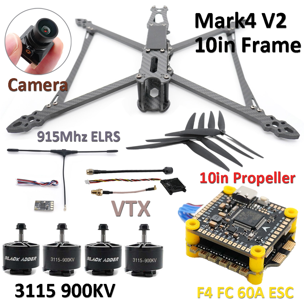 Mark4 V2 10in الإطار كومبو مجم - مراجعة Drone Kit Octocopter وسعره