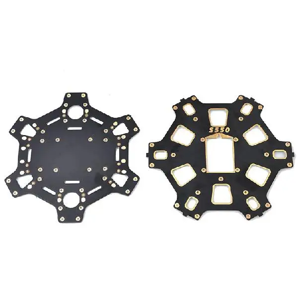 طقم هيكل طائرة سداسية المراوح  - مراجعة Drone Kit Hexacopter وسعره