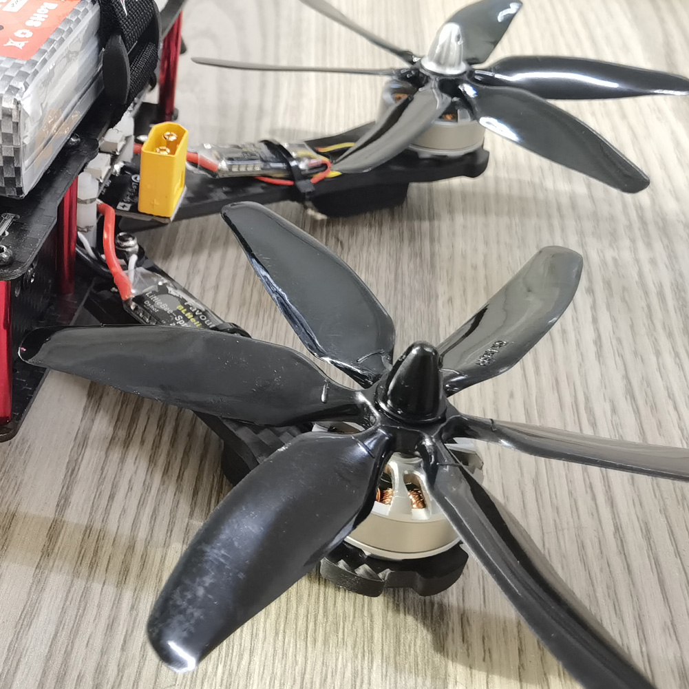 10 قطعة 504060 5x4x6 6-Blade ل - مراجعة Drone Kit Build Yourself وسعره